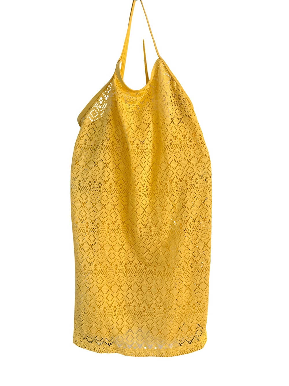 wonder nation Bright Yellow Eyelet Dress